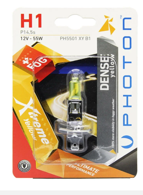 PH5501 XY B1 - PHOTON H1 12V 55W SARI IŞIK [TEKLİ] Led - Oto Yedek Parça Görseli